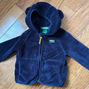 L.L. Bean Fleece Coat with Hood